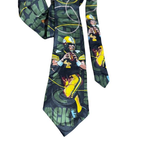 Brett Favre Green Bay‎ Packers Men’s classy event work Neck WhyKnot Tie - Picture 1 of 2